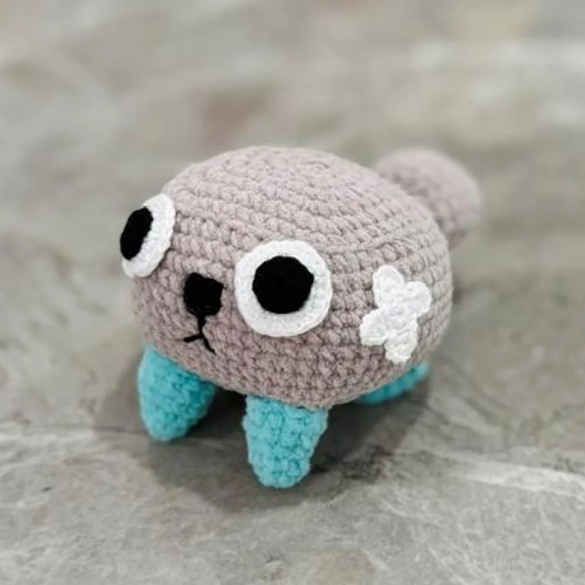 Pebble häkeln – kostenlose Anleitung (Dandy's World Amigurumi)