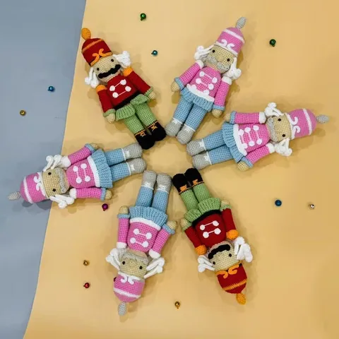 Handmade Nutcracker Amigurumi – Nutcracker Ornament – photo 6