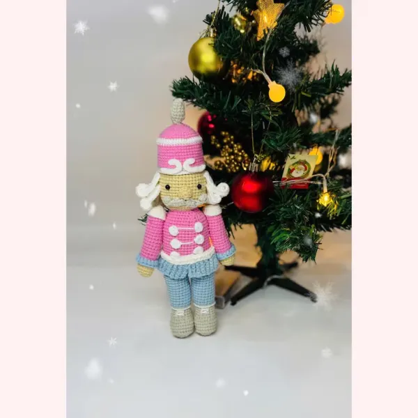 Handmade Nutcracker Amigurumi – Nutcracker Ornament – Nutcracker Amigurumi