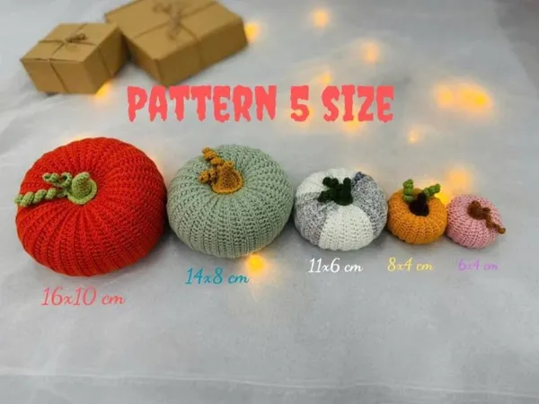 Halloween Pumpkin Amigurumi Crochet Pattern PDF – halloween decoration