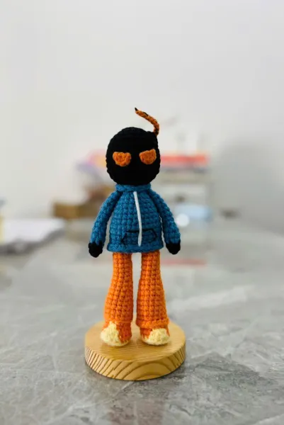 Crochet Whitty Doll – FNF Whitty – Whitty Amigurumi – Whitty Amigurumi
