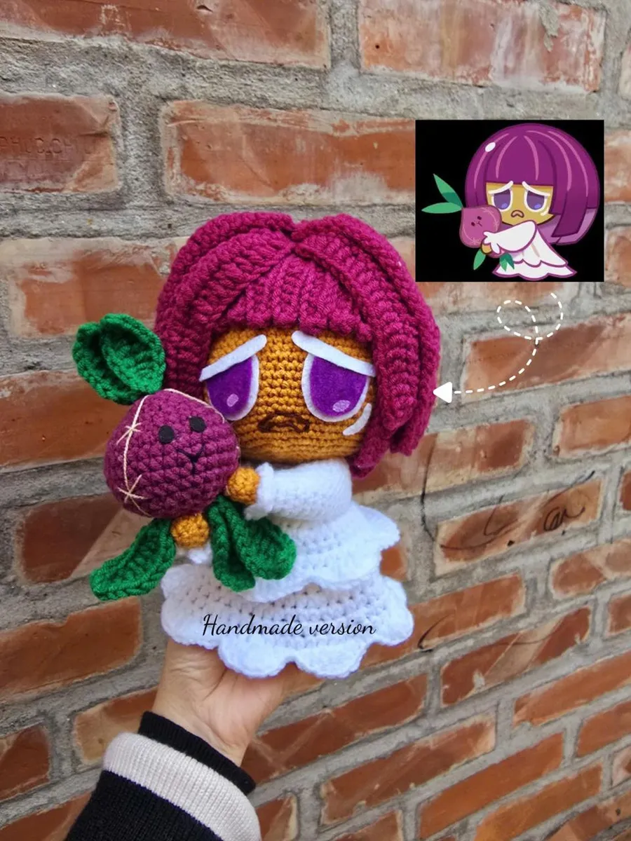 Custom Crochet Doll Made from Your Photo