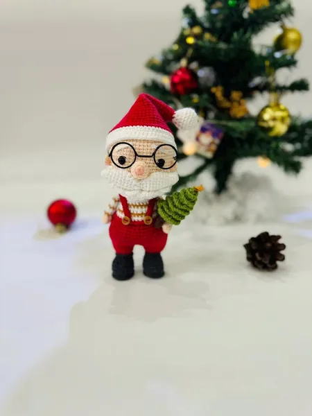 Crochet Santa & Mrs. Claus – mrs claus doll
