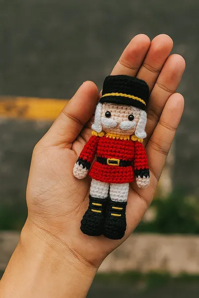 Tiny Nutcracker Crochet Pattern