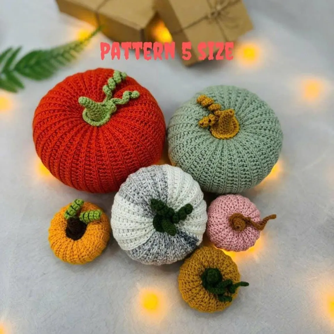 Halloween Pumpkin Amigurumi Crochet Pattern PDF