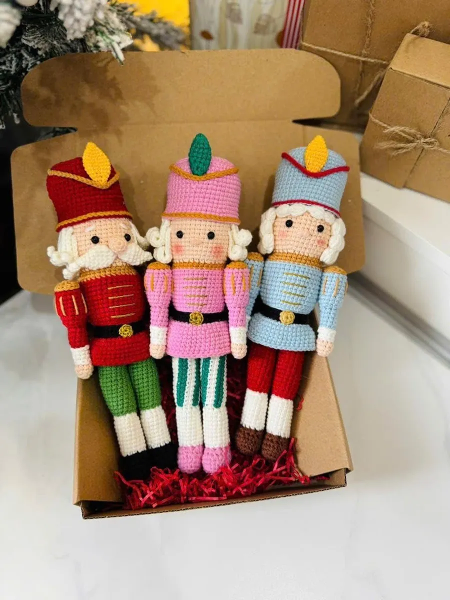 Crochet Nutcracker Doll – Christmas Amigurumi Soldier