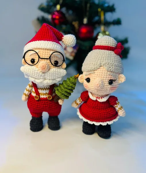 Crochet Santa & Mrs. Claus – christmas amigurumi