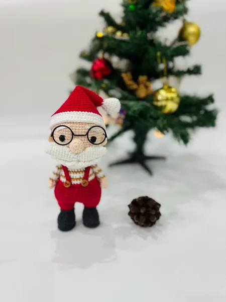 Crochet Santa & Mrs. Claus – christmas dolls