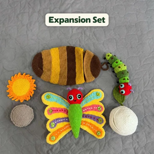 Handmade Crochet Hungry Caterpillar Toy – hungry caterpillar