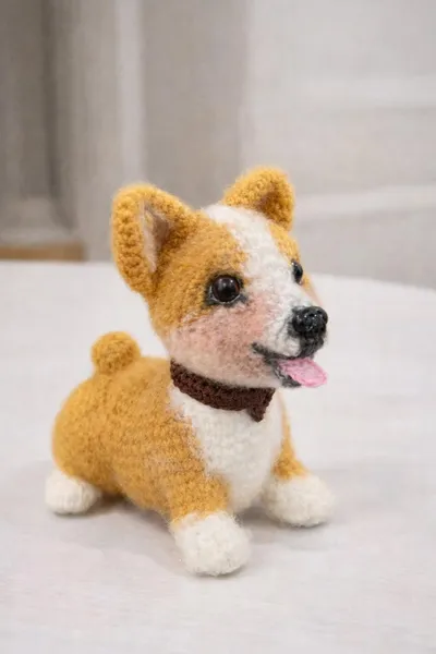 Custom Crochet Dog From Photo – Personalized Pet Plush – crochet pet toy