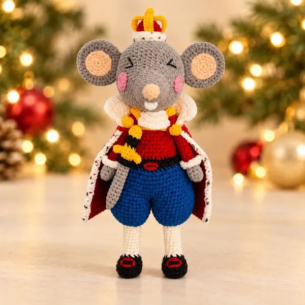 Nutcracker Mouse King Crochet Pattern – mouse king pattern