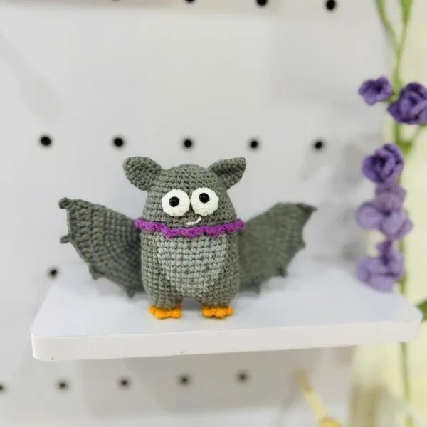 Bat Crochet Pattern 2-in-1 – Halloween Amigurumi PDF – cute bat crochet
