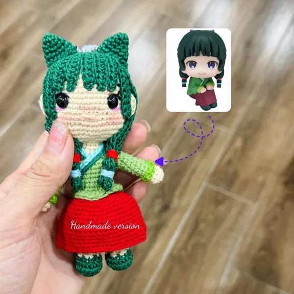 Custom Crochet Doll Made from Your Photo – personalized amiguru