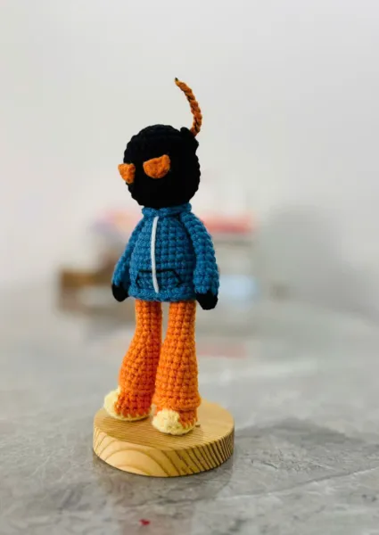 Crochet Whitty Doll – FNF Whitty – Whitty Amigurumi – Whitty Plushie