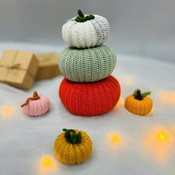 Halloween Pumpkin Amigurumi Crochet Pattern PDF – DIY pumpkin