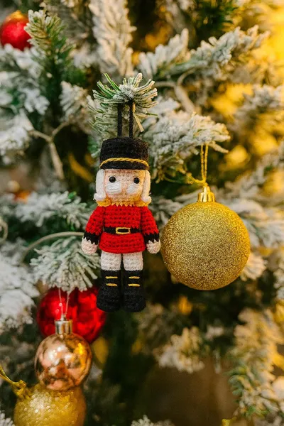 Tiny Nutcracker Crochet Pattern – toy soldier crochet