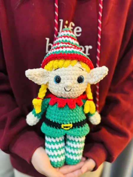 Elf Amigurumi Crochet Pattern PDF – crochet elf pattern