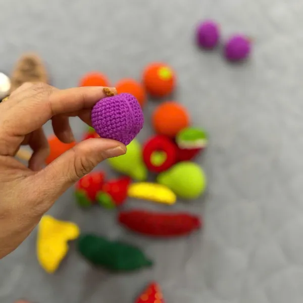Handmade Crochet Hungry Caterpillar Toy – crochet play food