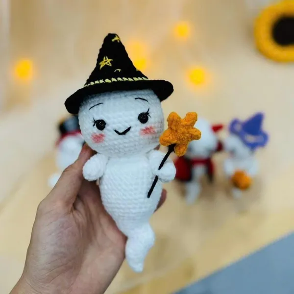 Halloween Ghost Crochet Pattern Bundle – 4-in-1 Pirate – halloween gift