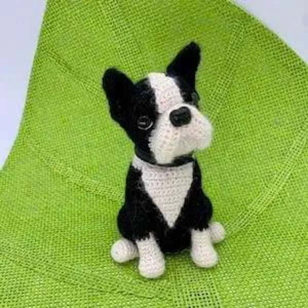 Custom Crochet Dog From Photo – Personalized Pet Plush – pet replica