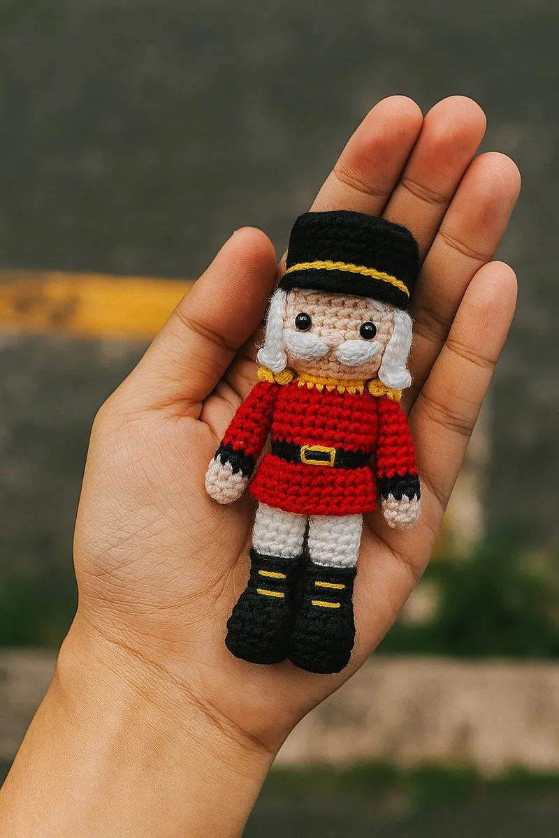 Tiny Nutcracker Crochet Pattern